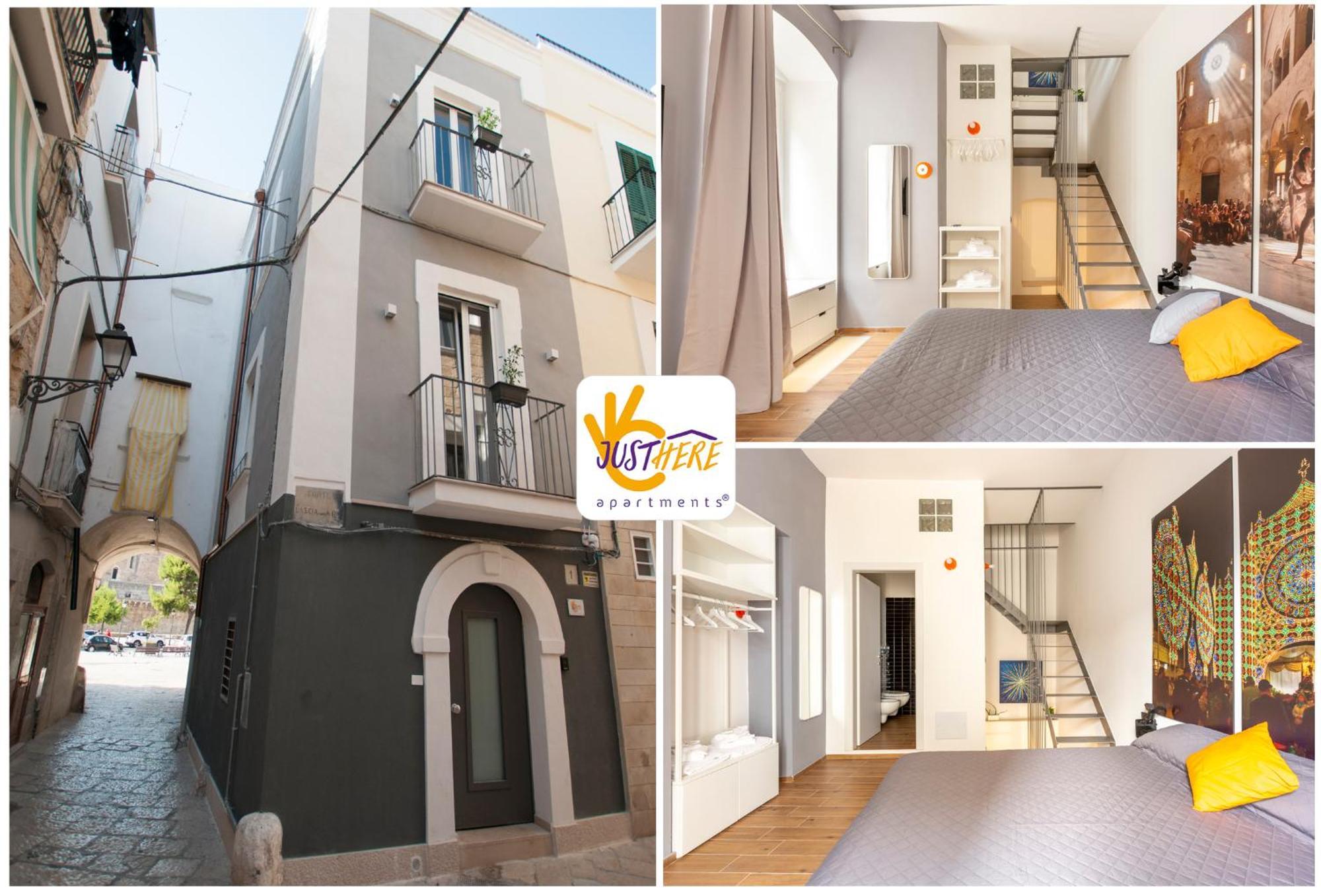 Just Here Apartments - Lascia Fare A Dio Bari Bagian luar foto